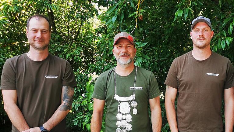 Im Bild von links: Michale Baumann, Marko Schade, Dominik Metzler. Im Bild von links: Michale Baumann, Marko Schade, Dominik Metzler.