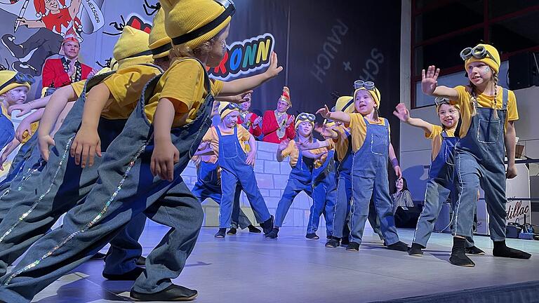 Purzelgarde Maidbronn zum Thema 'Minions'