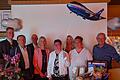 Bei der Amtseinführung (von links): Pfarrer Eugen Daigeler, Bürgermeister Friedel Heckenlauer, Schulrat Frank Hagen, Konrektorin Monika Rom-Neubert, Rektorin Stephanie Zeitz, Personalrätin Andrea Orth, Elternbeiratsvorsitzende Anja Kruizenga und Fördervereinsvorsitzender Ludwig Weipert