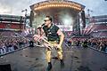 Der Volks-Rock'n'Roller: Andreas Gabalier begeisterte im ausverkauften Nürnberger Max-Morlock-Stadion 45 000 Fans.