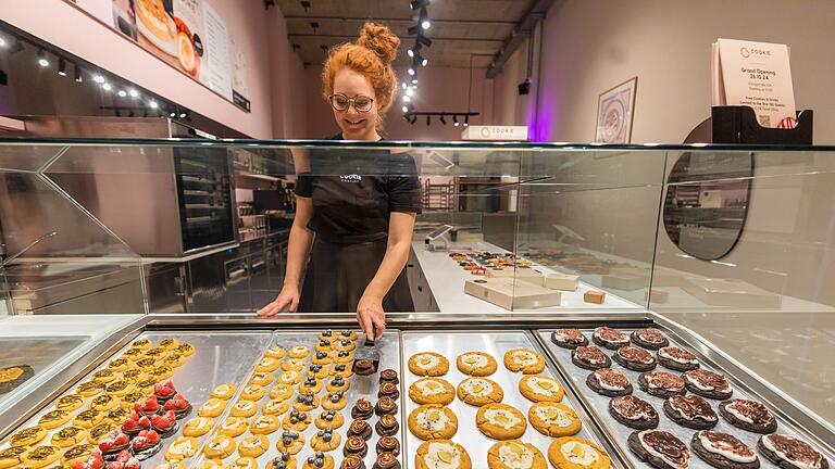 Cookie-Couture in Stuttgart kurz vor der Eröffnung       -  Das Geschäft in der Stuttgarter Innenstadt eröffnete am Samstag.