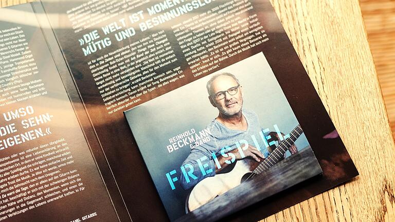 Der Lohrer Wolfgang Weismantel hat Texte für Reinhold Beckmanns CD 'Freispiel' geschrieben.&nbsp;