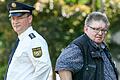 Vertauschte Rollen: Zum Start des Main-Post-Podcasts 'Mordsgespräche' interviewte Polizei-Pressechef Michael Zimmer (links) Kriminalreporter Manfred Schweidler.