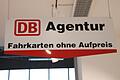 Ansturm aufs 9-Euro-Ticket bei der DB-Agentur im Bahnhof Gemünden (Archivbild).