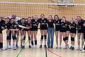 Die Volleyballerinnen der TSG Waldbüttelbrunn steigen in die Bezirksliga auf.