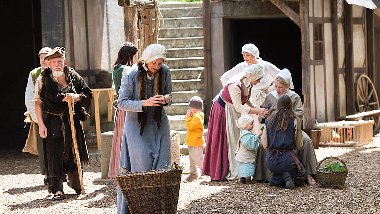 Robin Hood: Impressionen von Proben zum Abenteuer Stück 'Robin Hood - Eine Legende' auf der Freilichtbühne Sömmersdorf.