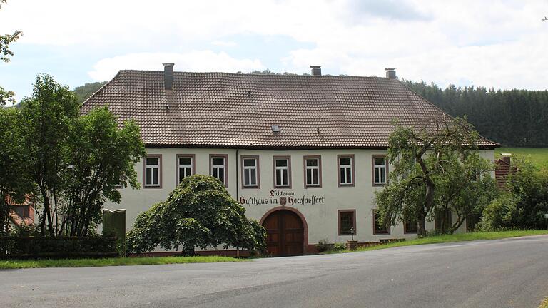 Das Gasthaus im Hochspessart hat eine bewegte Geschichte hinter sich.