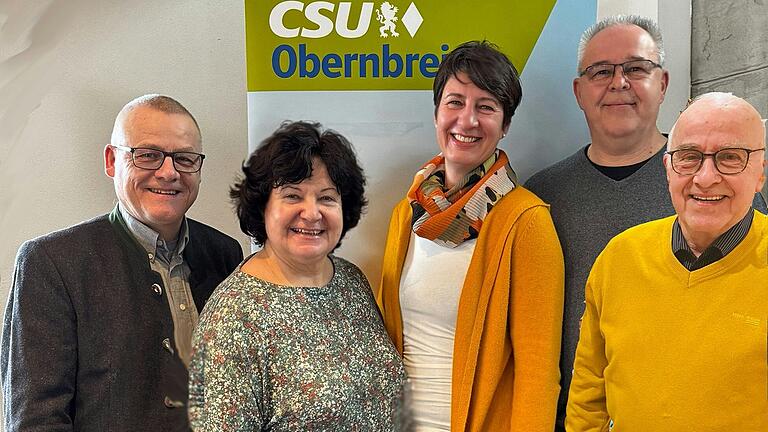 Der neue Vorstand (von links): Otto Resch, Elisabeth Hofmann, Susanne Löther, Hilmar Reiß und Helmut Pfeuffer.