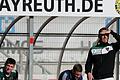 Bayreuth ist schon wieder Vergangenheit: FC-05-Trainer Tobias Strobl (rechts) weiß, dass nur eine Serie die zaghafte Schweinfurter Titel-Hoffnung am Leben halten kann.