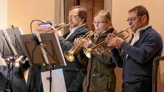 Mit Werken verschiedener Komponisten und unterschiedlicher Art bewiesen die Bläser in der Haßfurter Christuskirche Vielseitigkeit.