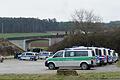 Nach einem Anschlag auf einen ICE auf der Strecke der Werntalbahn an Dreikönig 2021 gab es einen Großeinsatz der Polizei.
