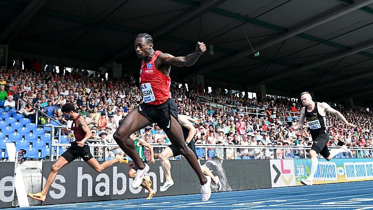 Owen Ansah       -  Sprinter Owen Ansah stellte einen Rekord auf.