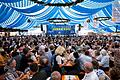 Politischer Frühschoppen auf dem Volksfest Gillamoos       -  Die Parteien machen sich bereit für einen geohnt deftigen Schlagabtausch beim politischen Frühschoppen auf dem Gillamoos-Volksfest. (Archivbild)