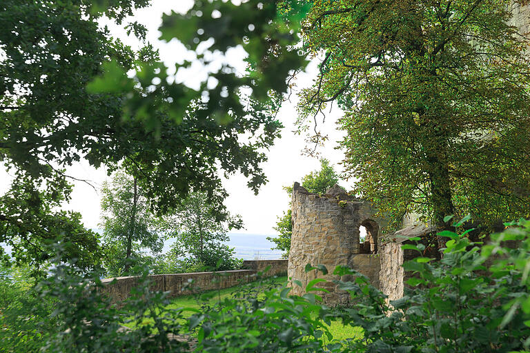 Die Burgruine von Königsberg Die Burgruine von Königsberg