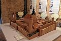 Das originalgetreue Modell der Kirchenburganlage Ostheim ist im Kirchenburgenmuseum ausgestellt. Geschaffen wurde es von Schülern der Holzbildhauerschule in Bischofsheim. Das 'Museum wird von den Kirchenburgfreunden betreut.