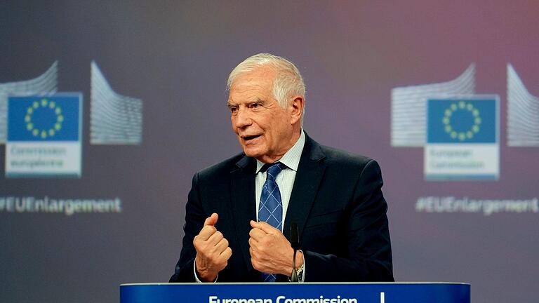 EU-Erweiterungspaket 2024 - Die EU-Außenminister diskutieren über einen Kurswechsel gegenüber Israel. (Archivbild) EU-Erweiterungspaket 2024 - Die EU-Außenminister diskutieren über einen Kurswechsel gegenüber Israel. (Archivbild)