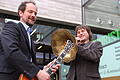 Lesung mit Musik: Herbert Scheuring und Joe Krieg.