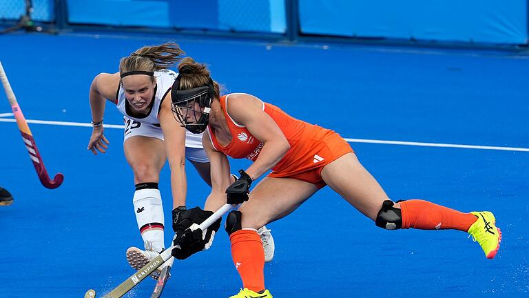 Paris 2024 - Hockey       -  Wieder kein Sieg gegen die Niederlande: Am Ende verloren die deutschen Hockey-Frauen knapp mit 1:2.