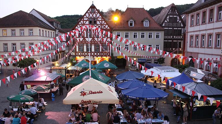 Vom 14. bis zum 17. Juli öffnet die Kulinarische Meile in Karlstadt. (Archivfoto)