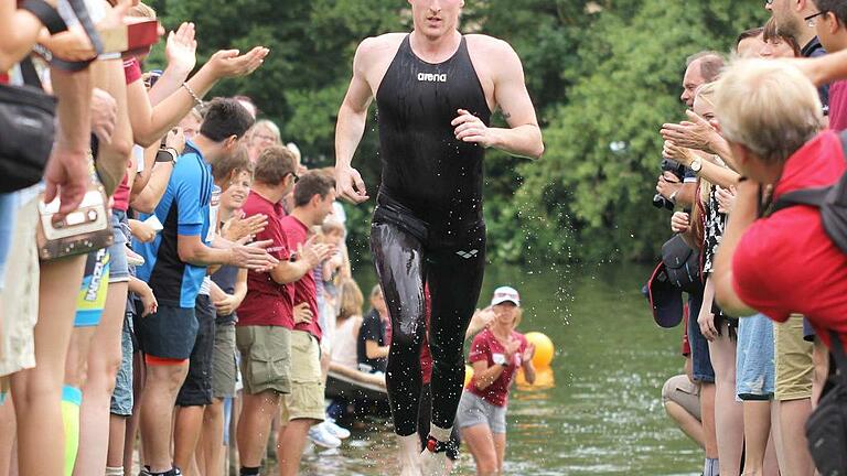 Nichts verlernt: Auch als Schwimm-Rentner war der Ex-Weltmeister Thomas Lurz schnellster im Wasser.