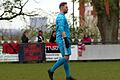 Ardian Mataj (im Bild) stand in der zweiten Halbzeit des Spiels gegen den FC Lichtenfels im Tor der FT Schweinfurt.