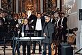 Die Hauptakteure des Lebenslieder-Konzerts in Schwemmelsbach.