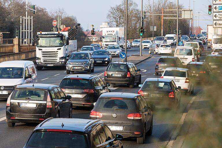 Über den Stadtring Süd läuft viel Verkehr.&nbsp;&nbsp;