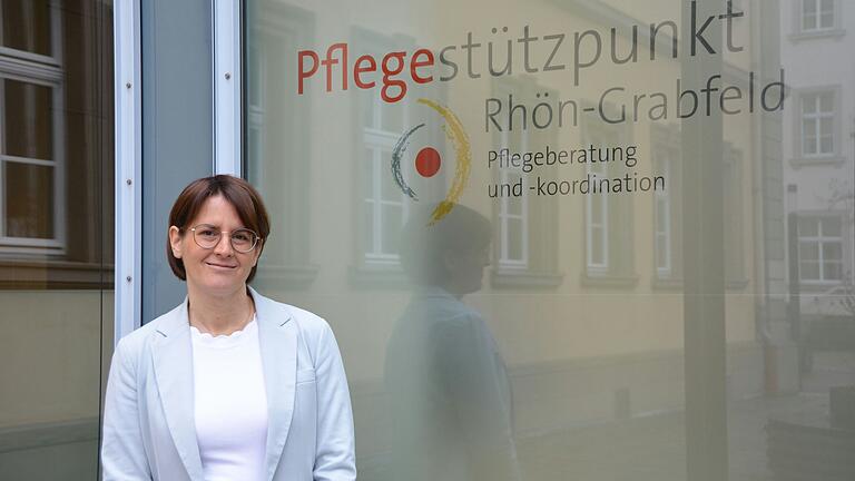 Sabine Wenzel-Geier, Leiterin des Pflegestützpunktes Rhön-Grabfeld.