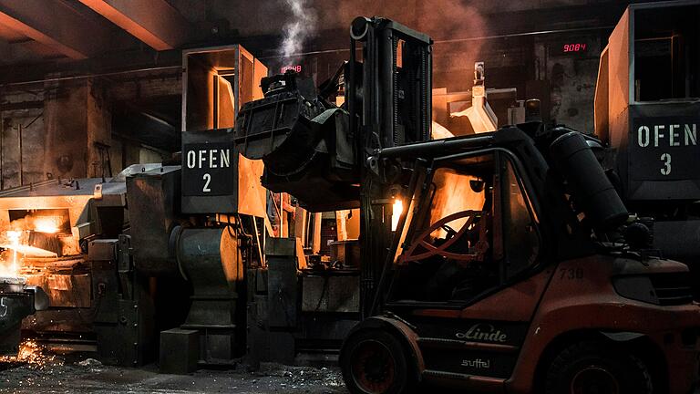 Öfen der Kitzinger Gießerei Franken Guss: In dem Unternehmen ereignete sich vor Kurzem eine folgenschwere Verpuffung. Öfen der Kitzinger Gießerei Franken Guss: In dem Unternehmen ereignete sich vor Kurzem eine folgenschwere Verpuffung.