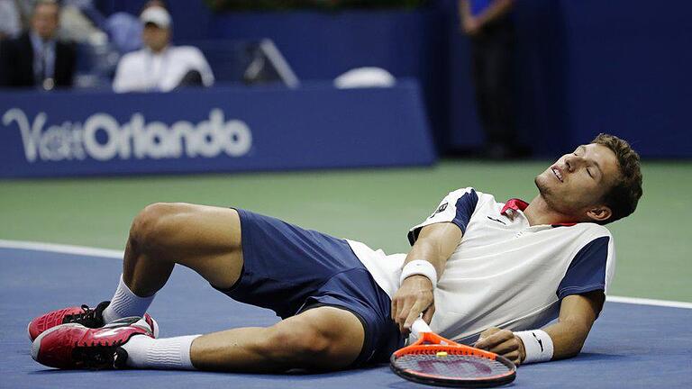 Niederlage       -  Pablo Carreno Busta hatte gegen Kevin Anderson keine Chance.