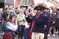 Mit fränkischen Tänzen begeisterte der Heimat- und Volkstrachtenverein Karlstadt auf dem Marktplatz.