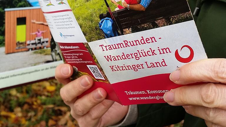 Die überarbeitete Broschüre TraumRunden Kitzinger Land enthält neue Informationen und Angebote.