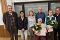 Auf dem Foto: Franz Ziegler, Sabine Pfister, Silke Rottmann, Brigitte Benkert, Bernhard Götz, Sigrid Saam, Frank Bauer.