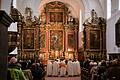 Der Abschluss der Innenrenovierung der Klosterkirche Schönau wurde mit einem Dankgottesdienst gefeiert.