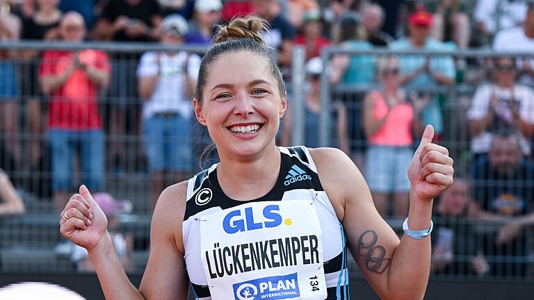 Gina Lückenkemper.jpeg       -  Sprinterin Gina Lückenkemper hat über die 100 Meter immerhin Chancen, ins WM-Finale einzuziehen.