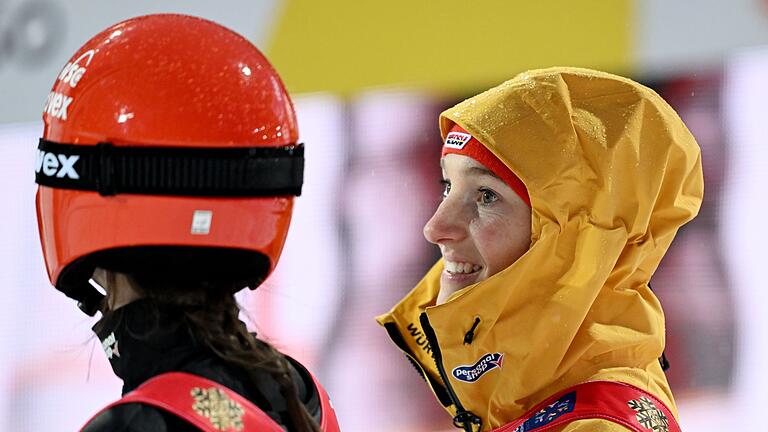 Ski nordisch: Weltmeisterschaft - Wird wohl keine Tournee mehr aktiv erleben: Katharina Schmid. Ski nordisch: Weltmeisterschaft - Wird wohl keine Tournee mehr aktiv erleben: Katharina Schmid.