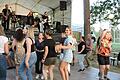 Beim 21. Sommerfest des SV Sendelbach heizte die Cover-Band 'Livin' 4 The Moment' den Tänzerinnen und Tänzern mit fetzigen Rhythmen ein.&nbsp;