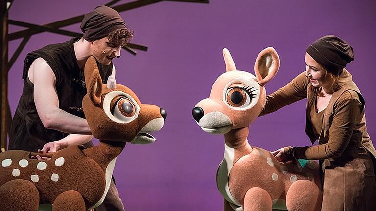 Bambi - das Stück gibt es erstmals auch als Familien-Musical. Am 4. Mai gastiert „Bambi – das Waldical“ in der Stadthalle Lohr.