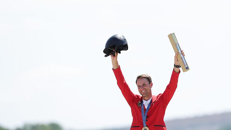 Paris 2024 - Pferdesport       -  Christian Kukuk holte die vierte deutsche Reiter-Goldmedaille in Paris.