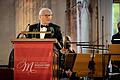 Bundespräsident Frank-Walter Steinmeier bei seiner Eröffnungsrede zum Mozartfest im Kaisersaal.