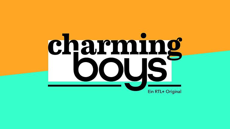 Logo Charming Boys RTL+.jpg       -  'Charming Boys': Die neue Dating-Show läuft ab dem 15.6.2023 auf RTL+.