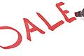 123370564       -  Handwritten Big Red Sale Sign