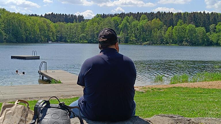 Bei der Freizeit der Offenen Hilfen der Lebenshilfe Main-Spessart nach Schweinfurt genossen die Urlaubenden eine Auszeit am Ellertshäuser See.