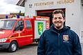 Der Heubacher Bastian Hauck ist der erste Kommandant und der Vorstandsvorsitzende der Freiwilligen Feuerwehr Heubach.