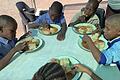 Hilfsbedürftige Kinder und Jugendliche in Namibia erhalten dank des Rotary Clubs täglich eine warme Mahlzeit