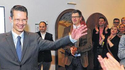 Sebastian Remelé triumphaler Wahlsieger Sebastian Remelé triumphaler Wahlsieger