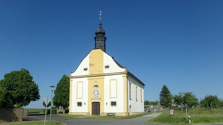 Die Kapelle 'Zum gegeißelten Heiland' wurde gebaut, nachdem Gelchsheim&nbsp; im 18. Jahrhundert zum Ziel von Wallfahrern geworden war.