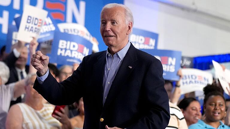 Wahlkampf in den USA - Biden bleibt im Rennen       -  Die Zweifel an Bidens Eignung für eine zweite Amtszeit sind nicht einfach aus dem Weg zu räumen. (Archivbild)