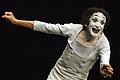 «Der Pantomime Marcel Marceau».jpeg       -  Pantomime Marcel Marceau bei einem Auftritt,