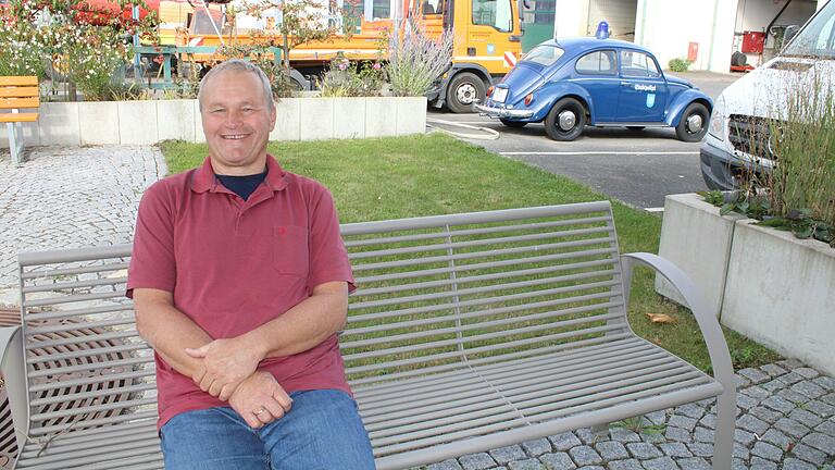 Nach 24 Jahren kann sich Georg Günther entspannen. Er hat seinen Arbeitsplatz in der Äußeren Sulzfelder Straße entscheidend mitgeprägt. Nach 24 Jahren kann sich Georg Günther entspannen. Er hat seinen Arbeitsplatz in der Äußeren Sulzfelder Straße entscheidend mitgeprägt.